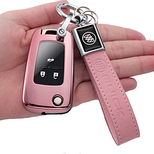 For Buick Envision LaCrosse Encore Regal Leather Car Remote Key Case Fob Cover